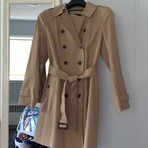 Ann Taylor Double Breasted Trench Coat